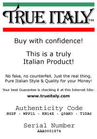 Real Made in Italy Products with True Italy